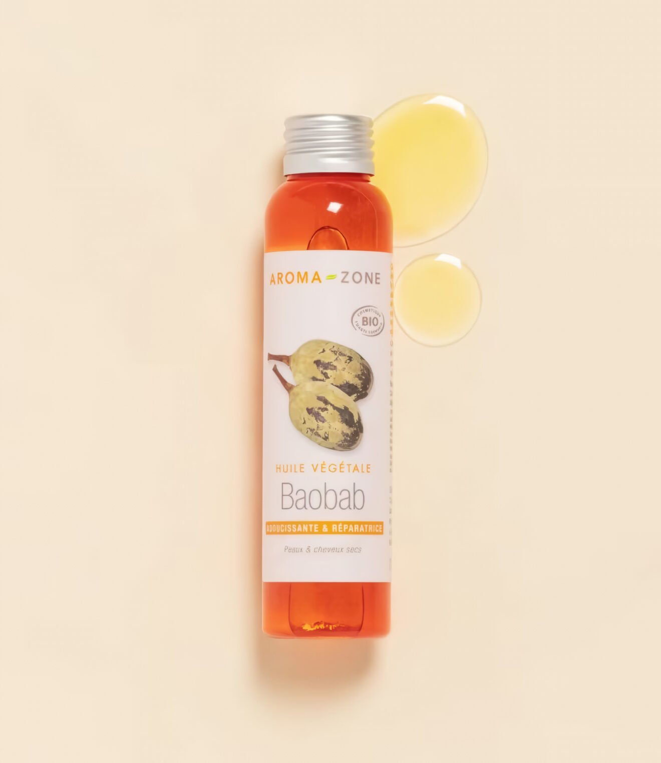 Huile De Baobab Naturelle 60ml - Rose Lamiss - Hydratante Et Nourrissante