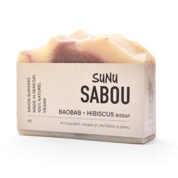 Savon au Baobab + Hibiscus