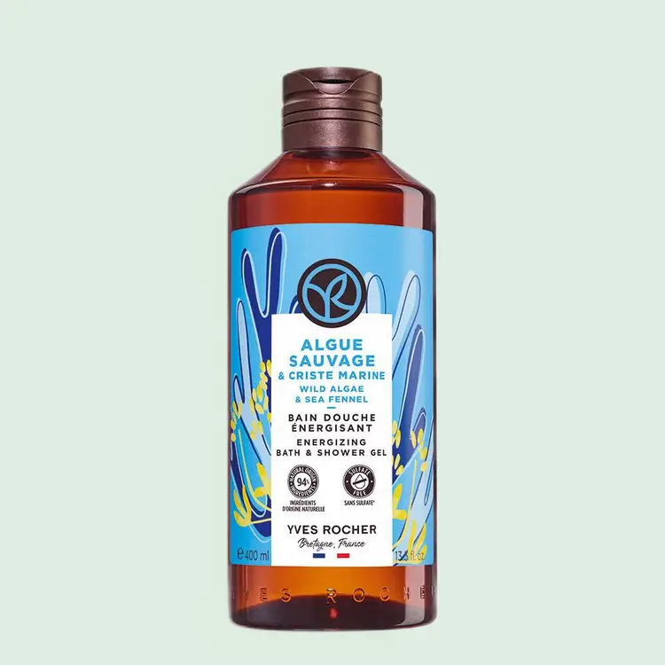 Bain Douche Algue Sauvage & Criste Marine Gel douche Algues Marines